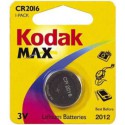 Kodak Max Pila CR2016, 3v