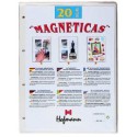 20 Hojas Magneticas blancas  mod.9820