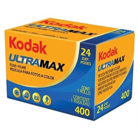 Kodak Ultra Max GC 400-24 Película Negativo Color 35mm