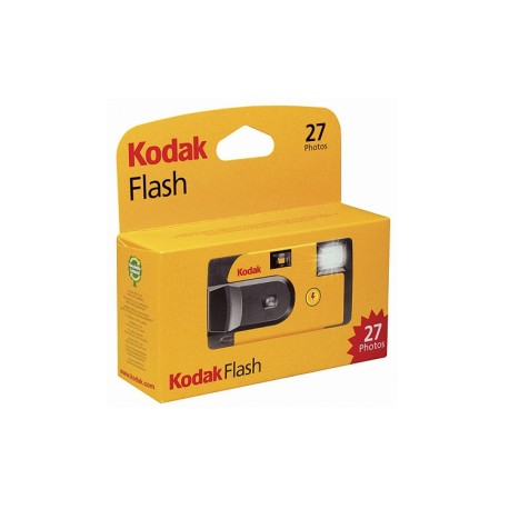 Kodak Cámara Desechable, Un Solo Uso, 27/39 Fotos con Flash