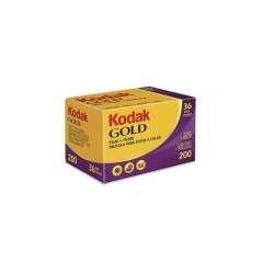 Película Negativo Color 35mm Kodak Gold 200-36